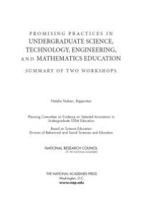 cover of the book Promising Practices in Undergraduate Science, Technology, Engineering, and Mathematics Education: Summary of Two Workshops