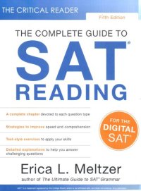 cover of the book The Critical Reader, Fifth Edition: The Complete Guide to SAT Reading