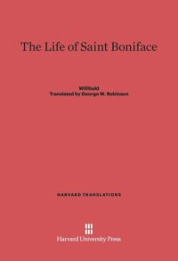 cover of the book The Life of Saint Boniface