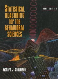 cover of the book Statistical Reasoning for the Behavioral Sciences