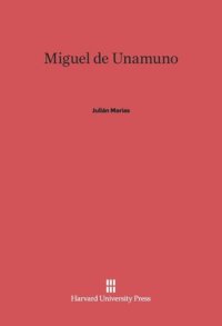 cover of the book Miguel de Unamuno