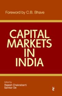 cover of the book Capital Markets in India