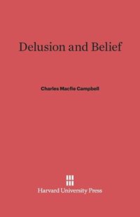 cover of the book Delusion and Belief