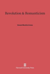 cover of the book Revolution and Romanticism