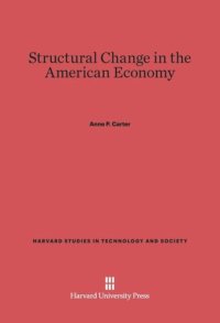 cover of the book Structural Change in the American Economy