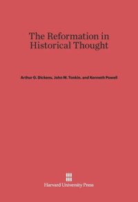 cover of the book The Reformation in Historical Thought