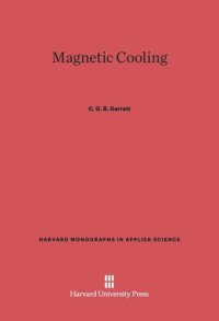 cover of the book Magnetic Cooling