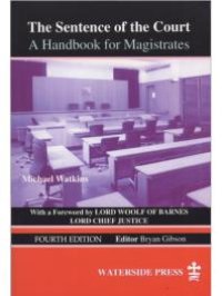 cover of the book Sentence of the Court: A Handbook for Magistrates