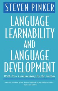 cover of the book Language Learnability and Language Development: With New Commentary by the Author