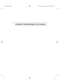 cover of the book Student Development in College