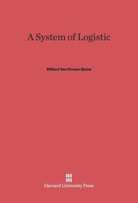 cover of the book A System of Logistic