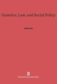 cover of the book Genetics, Law, and Social Policy