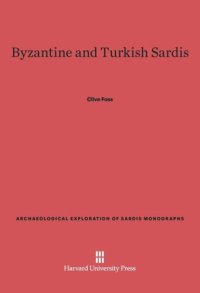 cover of the book Byzantine and Turkish Sardis