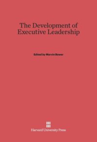 cover of the book The Development of Executive Leadership