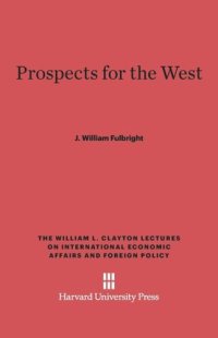 cover of the book Prospects for the West