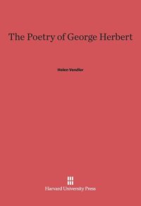 cover of the book The Poetry of George Herbert