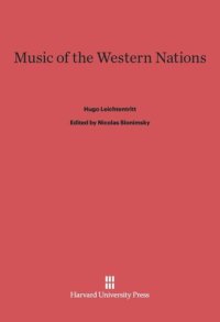 cover of the book Music of the Western Nations