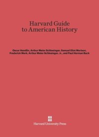 cover of the book Harvard Guide to American History