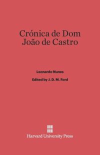 cover of the book Cronica de Dom Joao de Castro