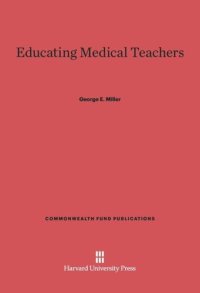 cover of the book Educating Medical Teachers