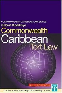 cover of the book Commonwealth Caribbean Tort Law 