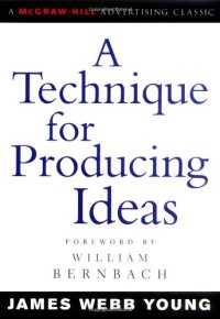 cover of the book A Technique for Producing Ideas 