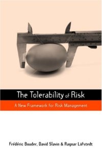 cover of the book The Tolerability of Risk: A New Framework for Risk Management 