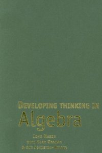 cover of the book Developing Thinking in Algebra 