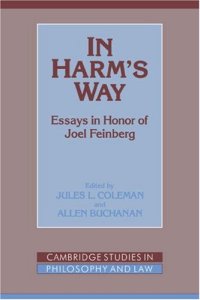 cover of the book In Harm's Way: Essays in Honor of Joel Feinberg 