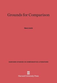 cover of the book Grounds for Comparison