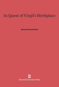 cover of the book In Quest of Virgil’s Birthplace