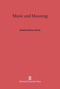 cover of the book Music and Meaning