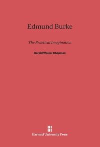 cover of the book Edmund Burke: The Practical Imagination