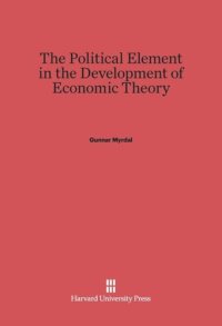 cover of the book The Political Element in the Development of Economic Theory