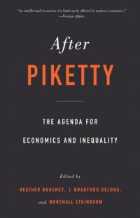 cover of the book After Piketty: The Agenda for Economics and Inequality