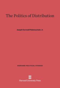 cover of the book The Politics of Distribution