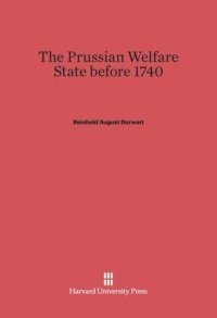 cover of the book The Prussian Welfare State before 1740