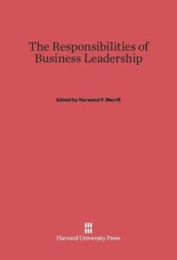 cover of the book The Responsibilities of Business Leadership