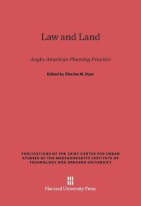 cover of the book Law and Land: Anglo-American Planning Practice