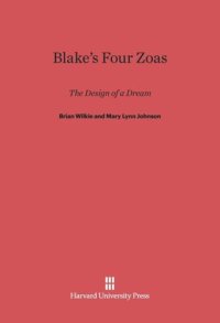 cover of the book Blake’s Four Zoas: The Design of a Dream