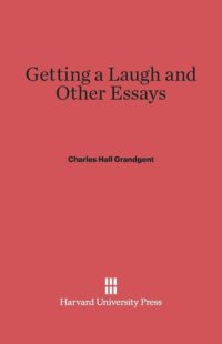 cover of the book Getting a Laugh and Other Essays