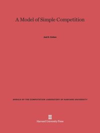 cover of the book A Model of Simple Competition