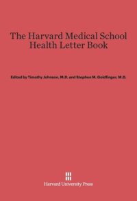 cover of the book The Harvard Medical School Health Letter Book