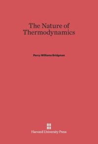 cover of the book The Nature of Thermodynamics