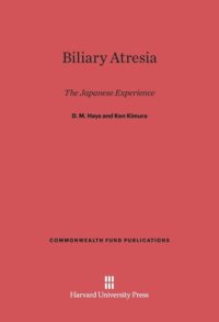 cover of the book Biliary Atresia: The Japanese Experience