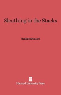 cover of the book Sleuthing in the Stacks