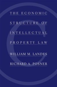 cover of the book The Economic Structure of Intellectual Property Law