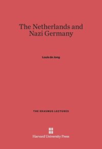 cover of the book The Netherlands and Nazi Germany