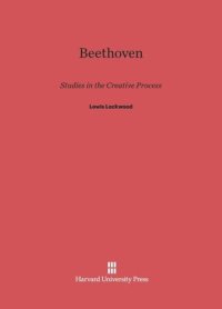 cover of the book Beethoven: Studies in the Creative Processes