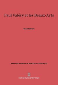 cover of the book Paul Valéry et les Beaux-Arts